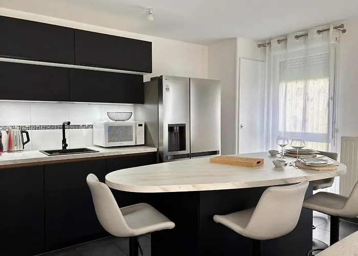 Beautiful With Terrace In Apartment Colmar