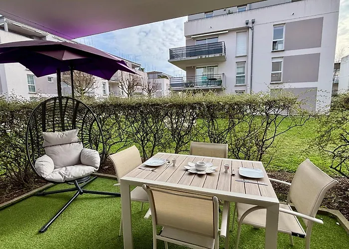 Apartment Beautiful With Terrace In Colmar